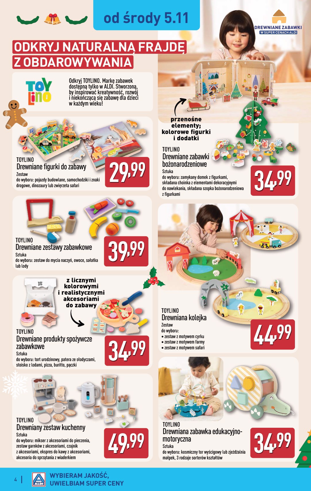 aldi - Gazetka ALDI - Artykuły przemysłowe i tekstylia - ważna od 05.11. do 08.11. - page: 4