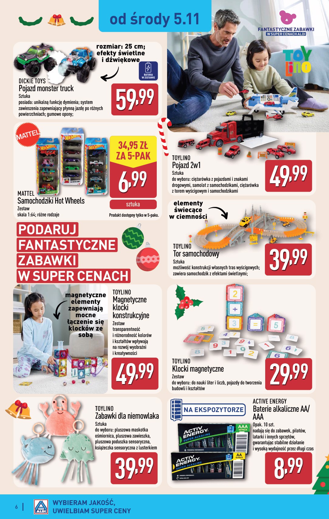 aldi - Gazetka ALDI - Artykuły przemysłowe i tekstylia - ważna od 05.11. do 08.11. - page: 6