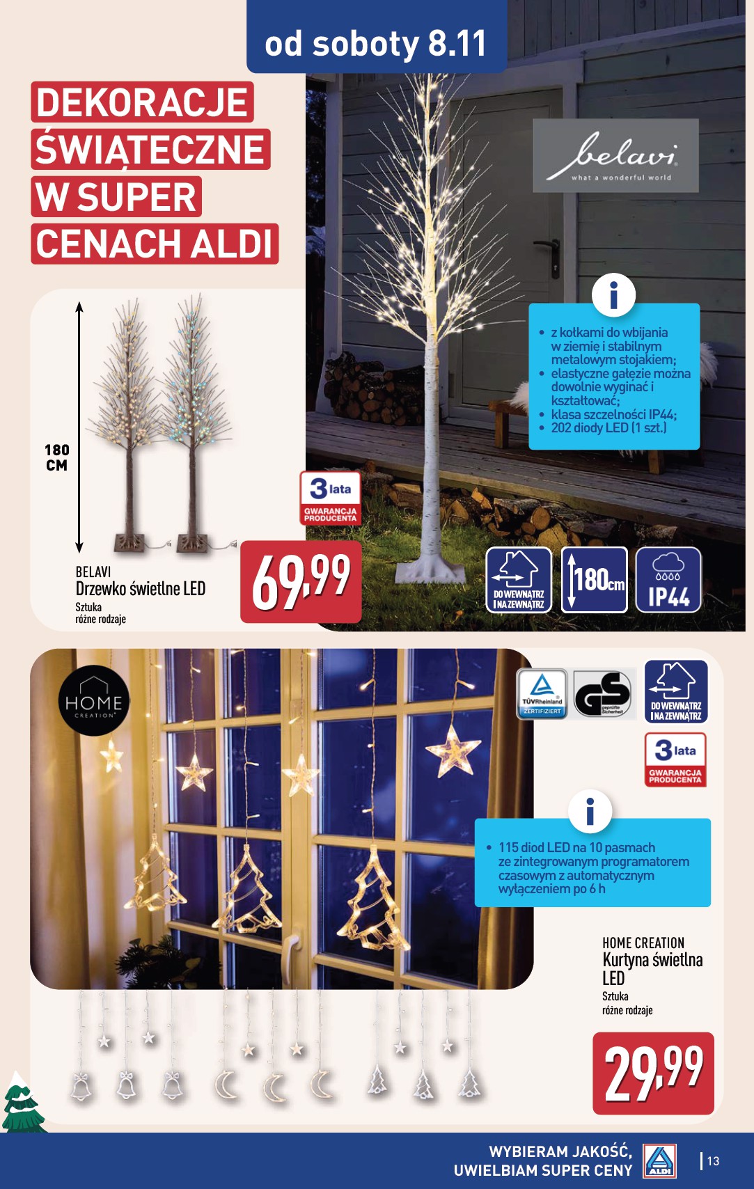 aldi - Gazetka ALDI - Artykuły przemysłowe i tekstylia - ważna od 05.11. do 08.11. - page: 13