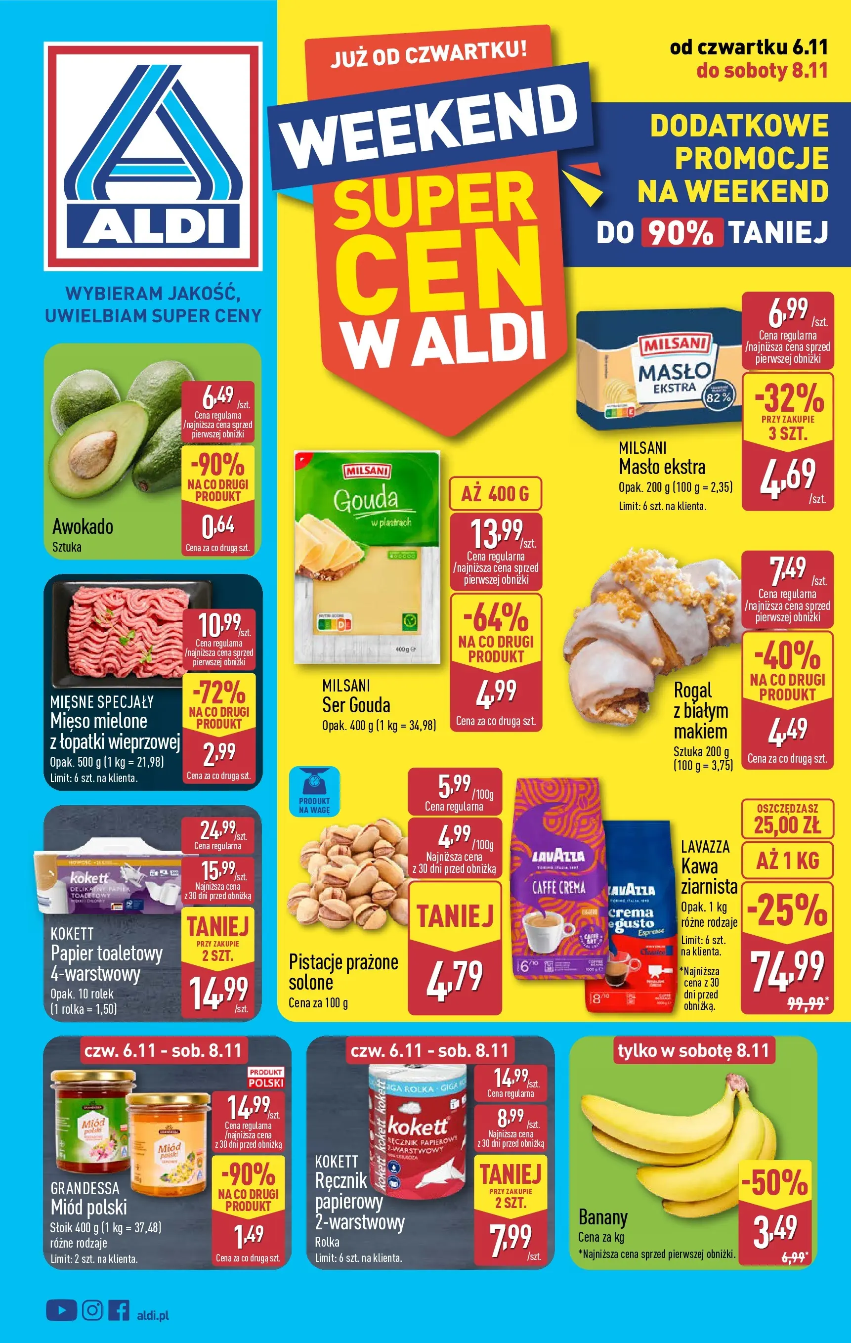 aldi - Gazetka ALDI - Weekend super cen - ważna od 06.11. do 08.11.