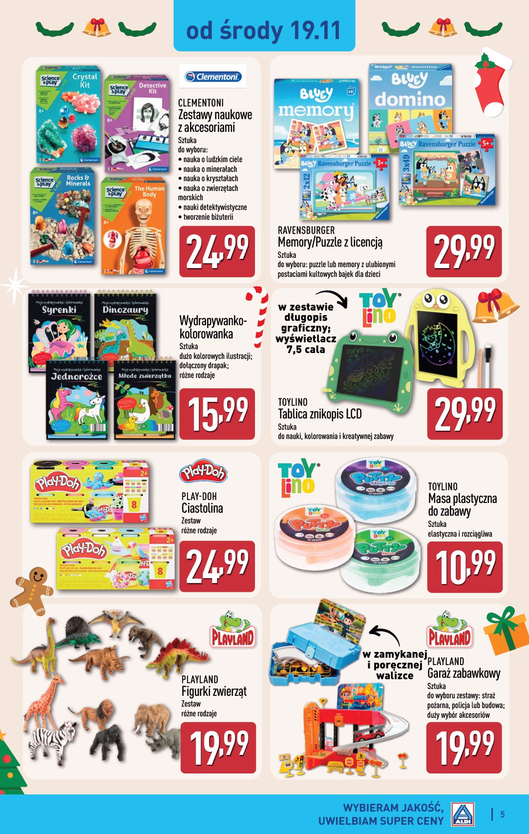 aldi - Gazetka ALDI - Artykuły przemysłowe i tekstylia - ważna od 19.11. do 22.11. - page: 5