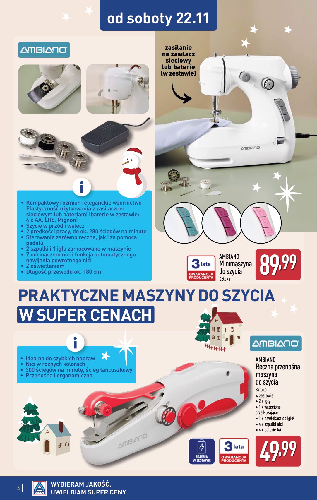 aldi - Gazetka ALDI - Artykuły przemysłowe i tekstylia - ważna od 19.11. do 22.11. - page: 14