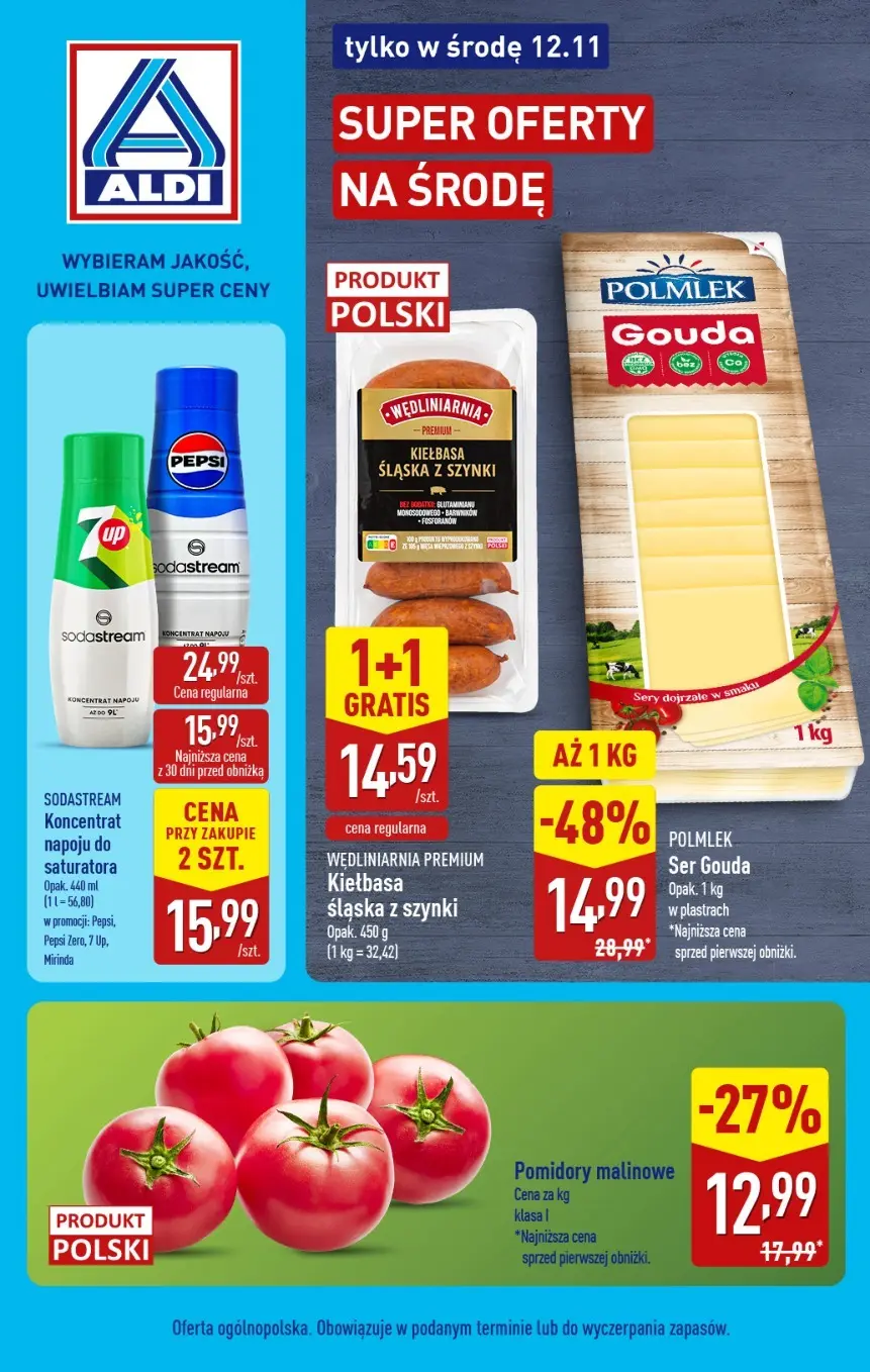 aldi - Gazetka ALDI - Super oferta - ważna od 12.11. do 12.11.