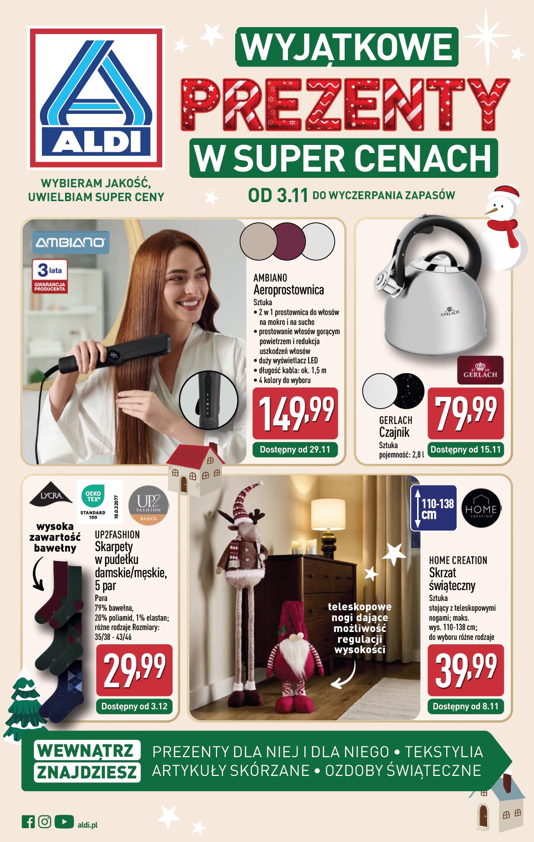aldi - Gazetka ALDI - Katalog prezentowy - ważna od 03.11. do 28.11.
