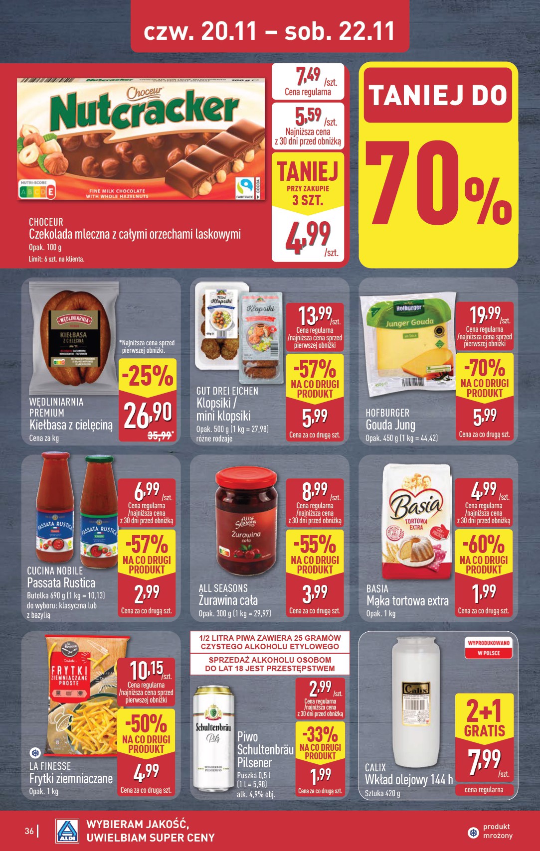 aldi - Gazetka ALDI - ważna od 17.11. do 22.11. - page: 36