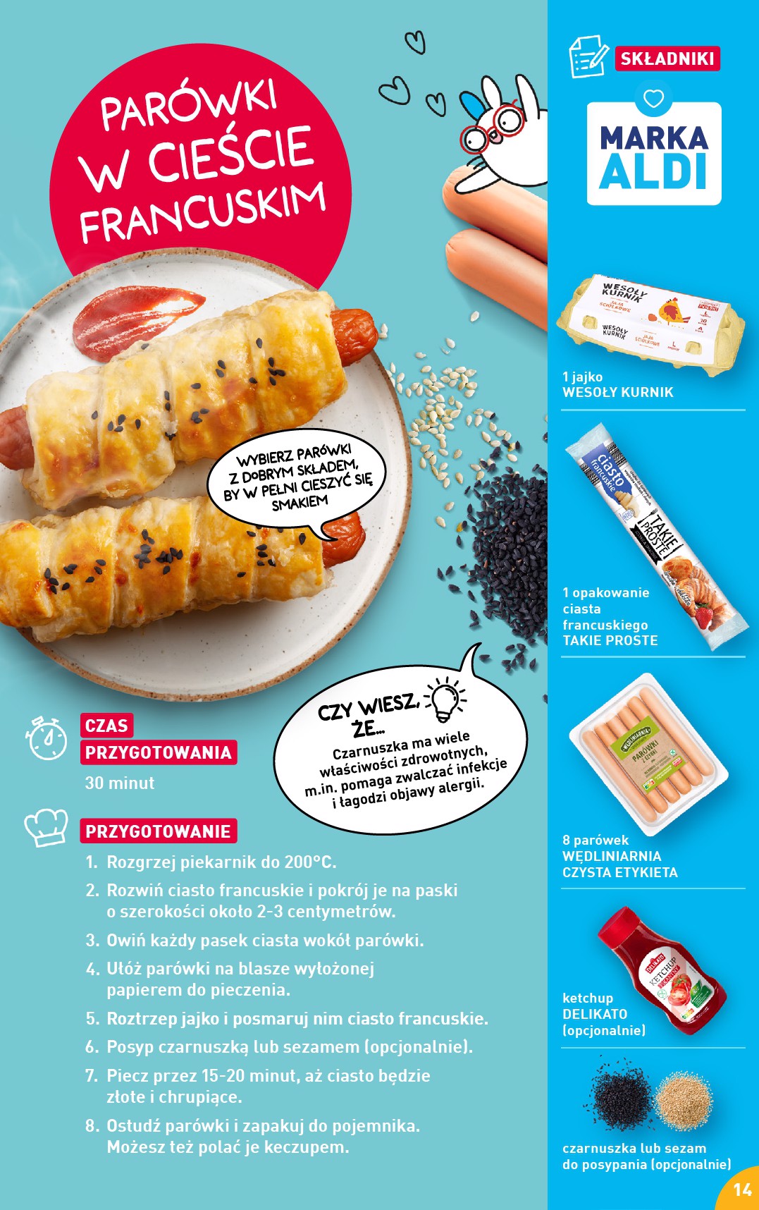 aldi - Gazetka ALDI - Przepisy na pyszne śniadanie - ważna od 30.11. do 31.12. - page: 14