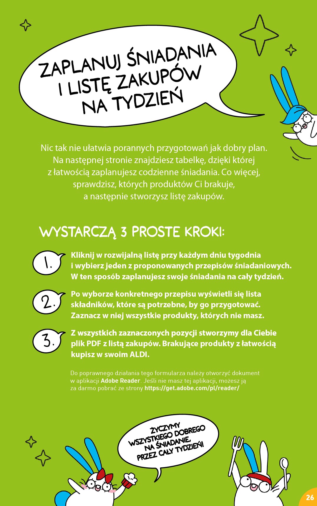 aldi - Gazetka ALDI - Przepisy na pyszne śniadanie - ważna od 30.11. do 31.12. - page: 26