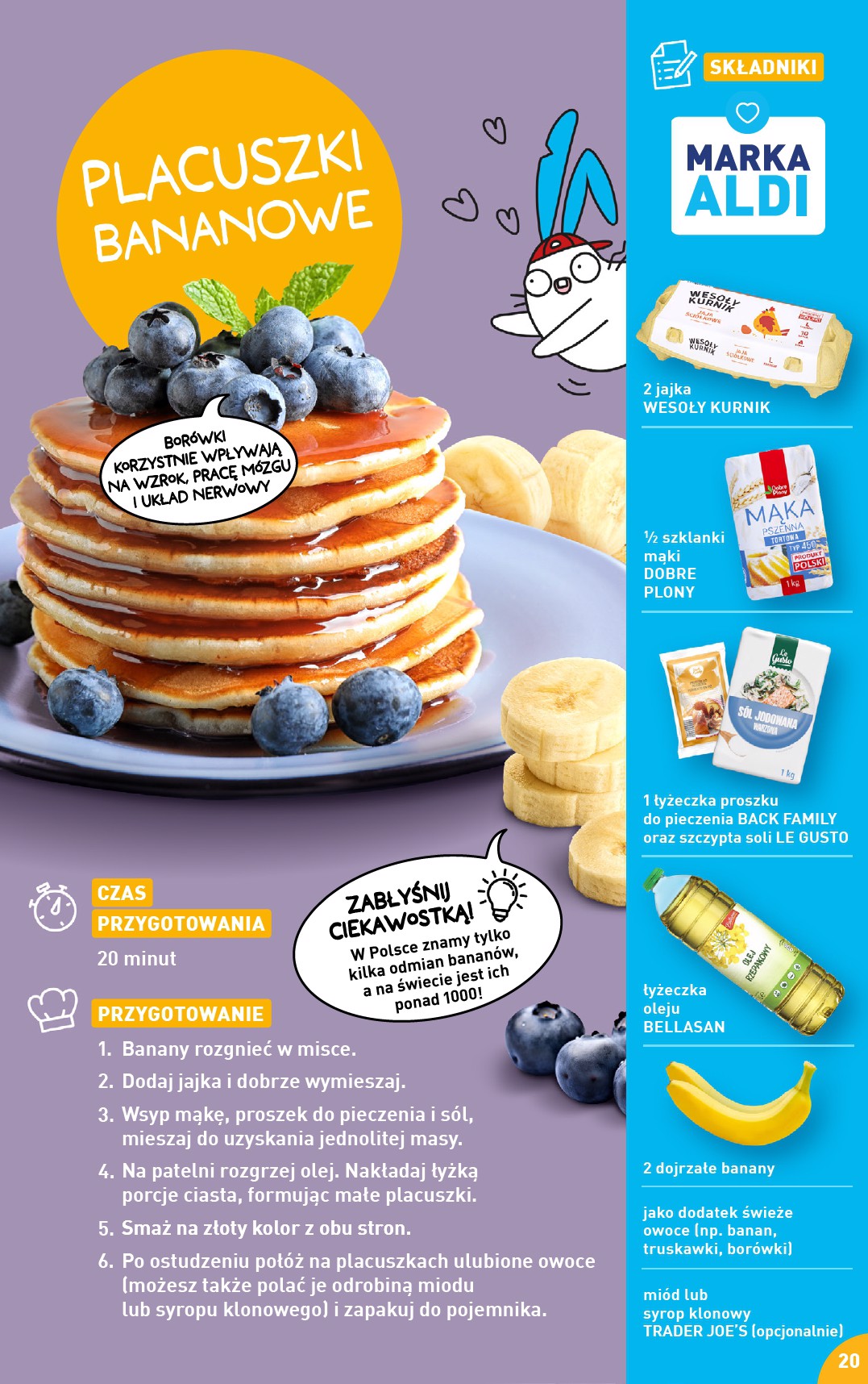 aldi - Gazetka ALDI - Przepisy na pyszne śniadanie - ważna od 30.11. do 31.12. - page: 20