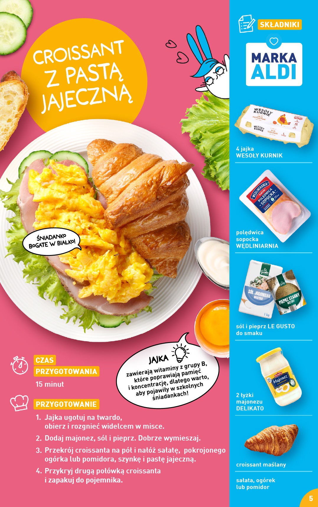 aldi - Gazetka ALDI - Przepisy na pyszne śniadanie - ważna od 30.11. do 31.12. - page: 5