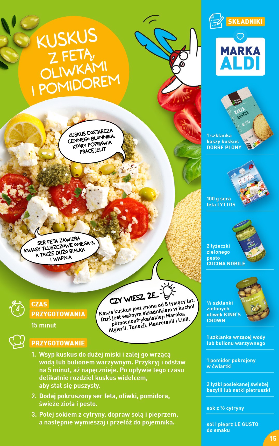 aldi - Gazetka ALDI - Przepisy na pyszne śniadanie - ważna od 30.11. do 31.12. - page: 15