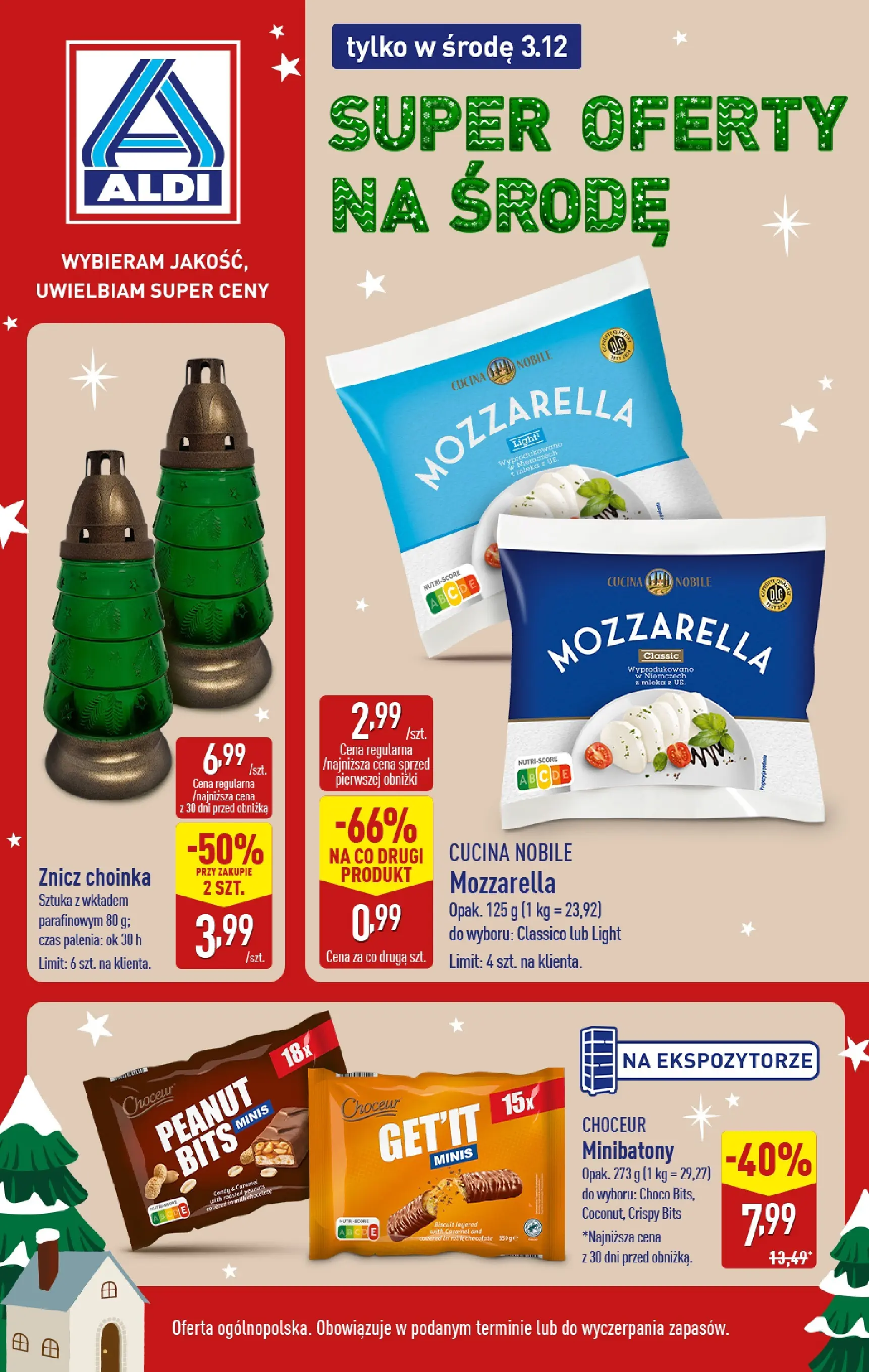 aldi - Gazetka ALDI - Tylko w środę - ważna od 03.12. do 03.12.