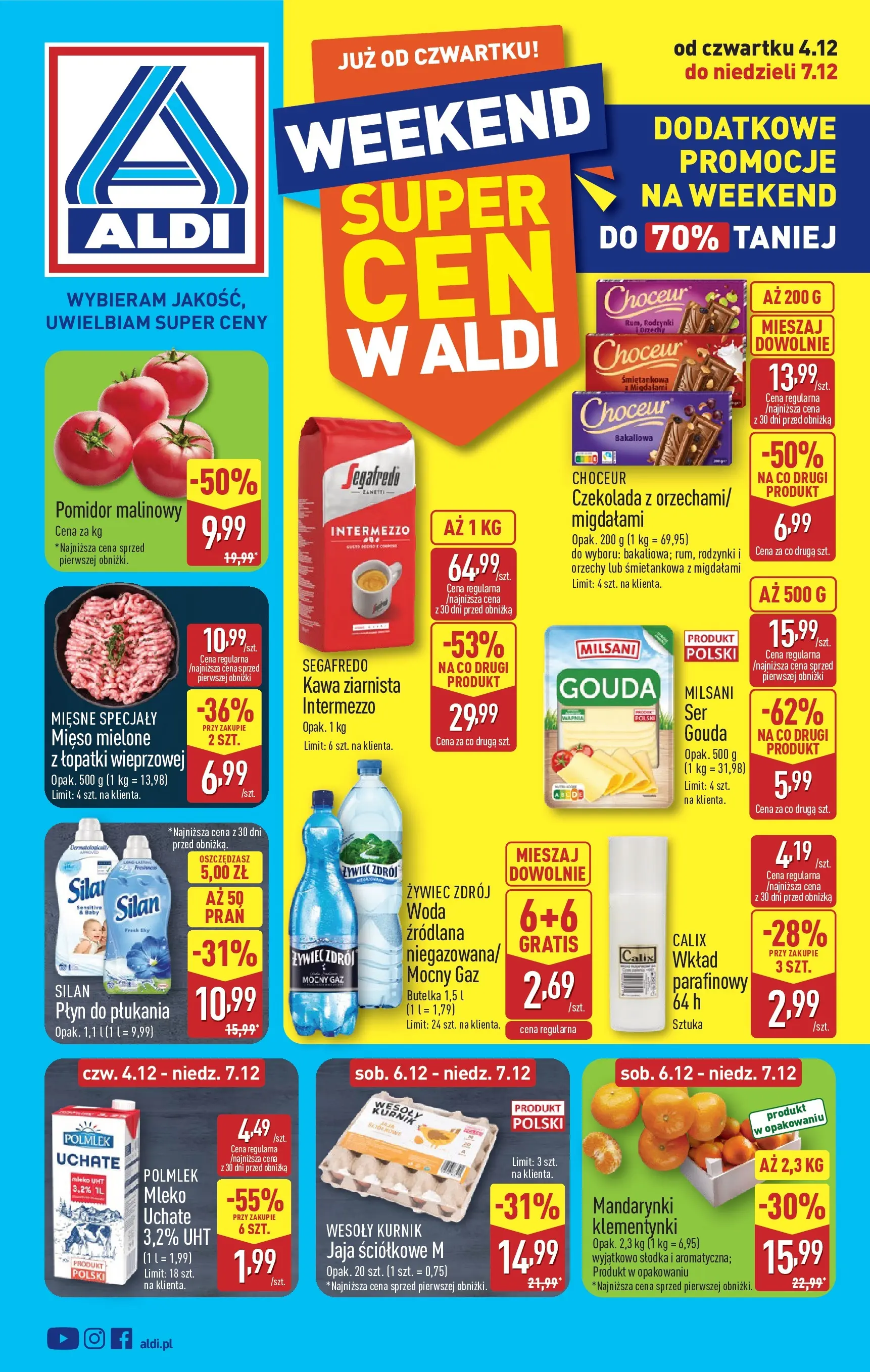 aldi - Gazetka ALDI - Weekend super cen - ważna od 04.12. do 07.12.