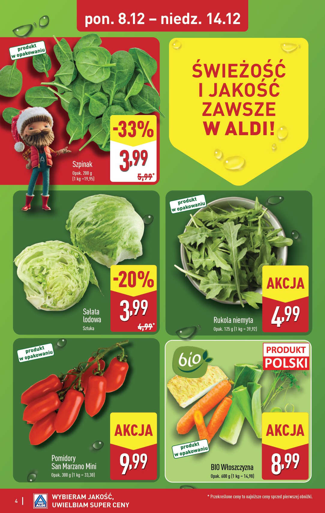 aldi - Gazetka ALDI - Gwiazdy świątecznego stołu - ważna od 08.12. do 14.12. - page: 4