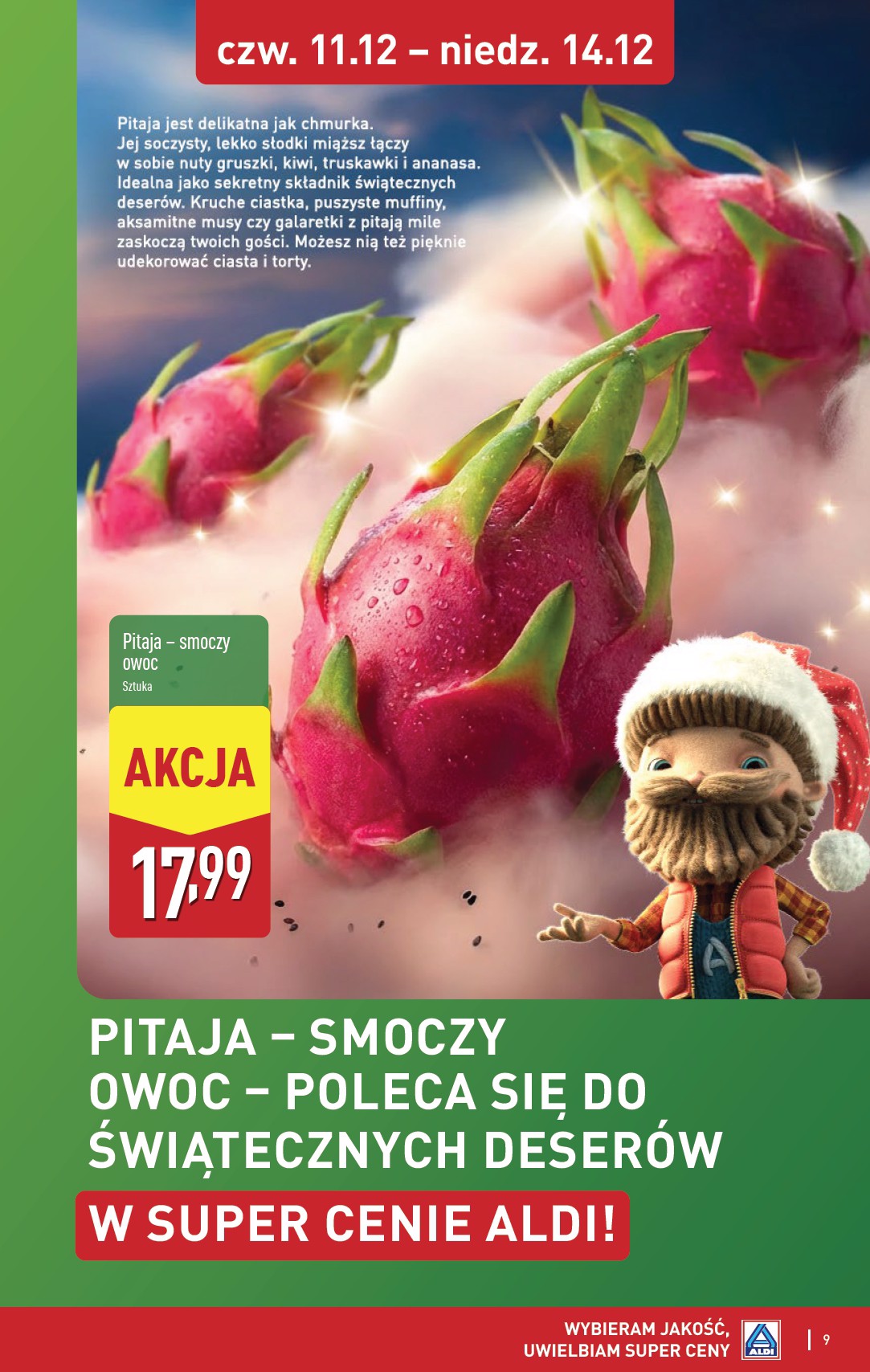 aldi - Gazetka ALDI - Gwiazdy świątecznego stołu - ważna od 08.12. do 14.12. - page: 9