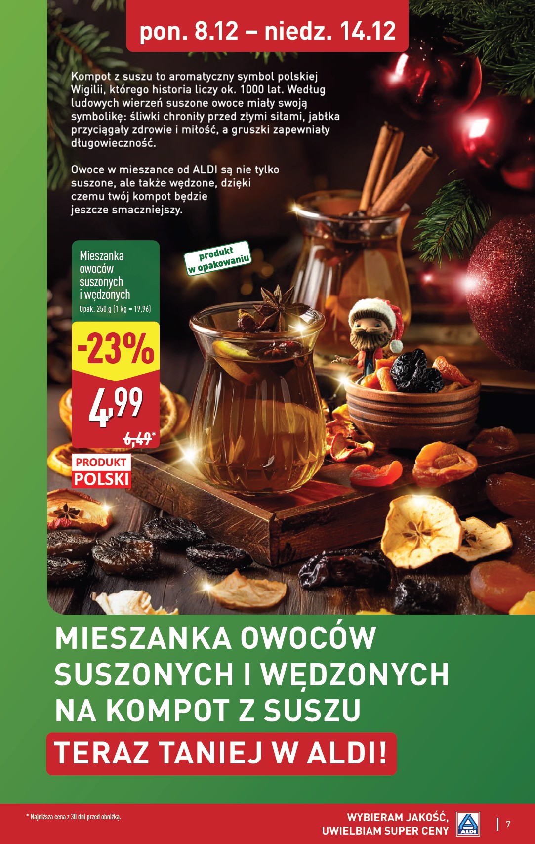 aldi - Gazetka ALDI - Gwiazdy świątecznego stołu - ważna od 08.12. do 14.12. - page: 7