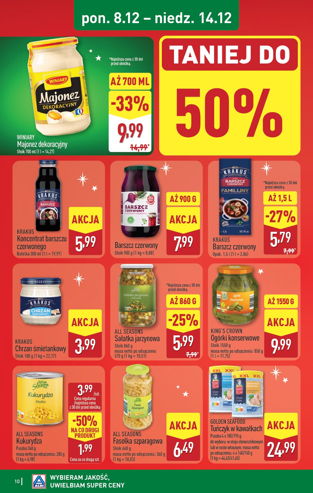 aldi - Gazetka ALDI - ważna od 08.12. do 14.12. - page: 10