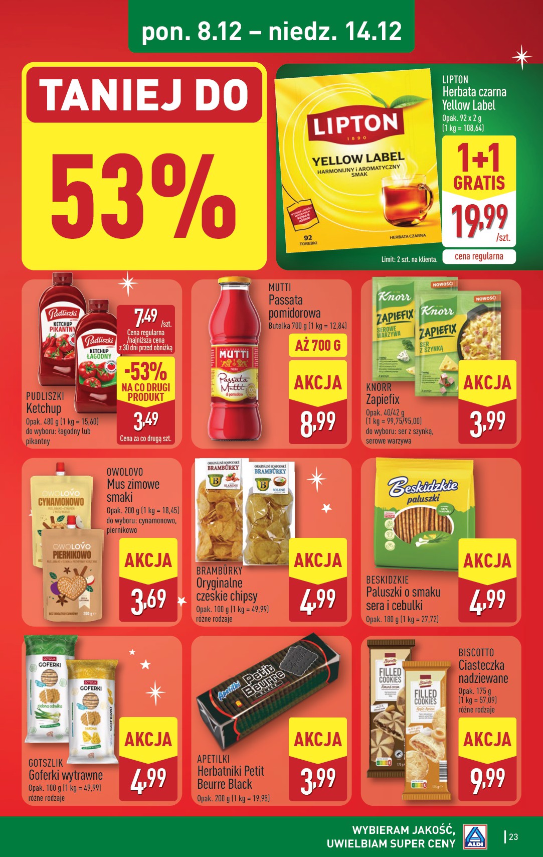 aldi - Gazetka ALDI - ważna od 08.12. do 14.12. - page: 23