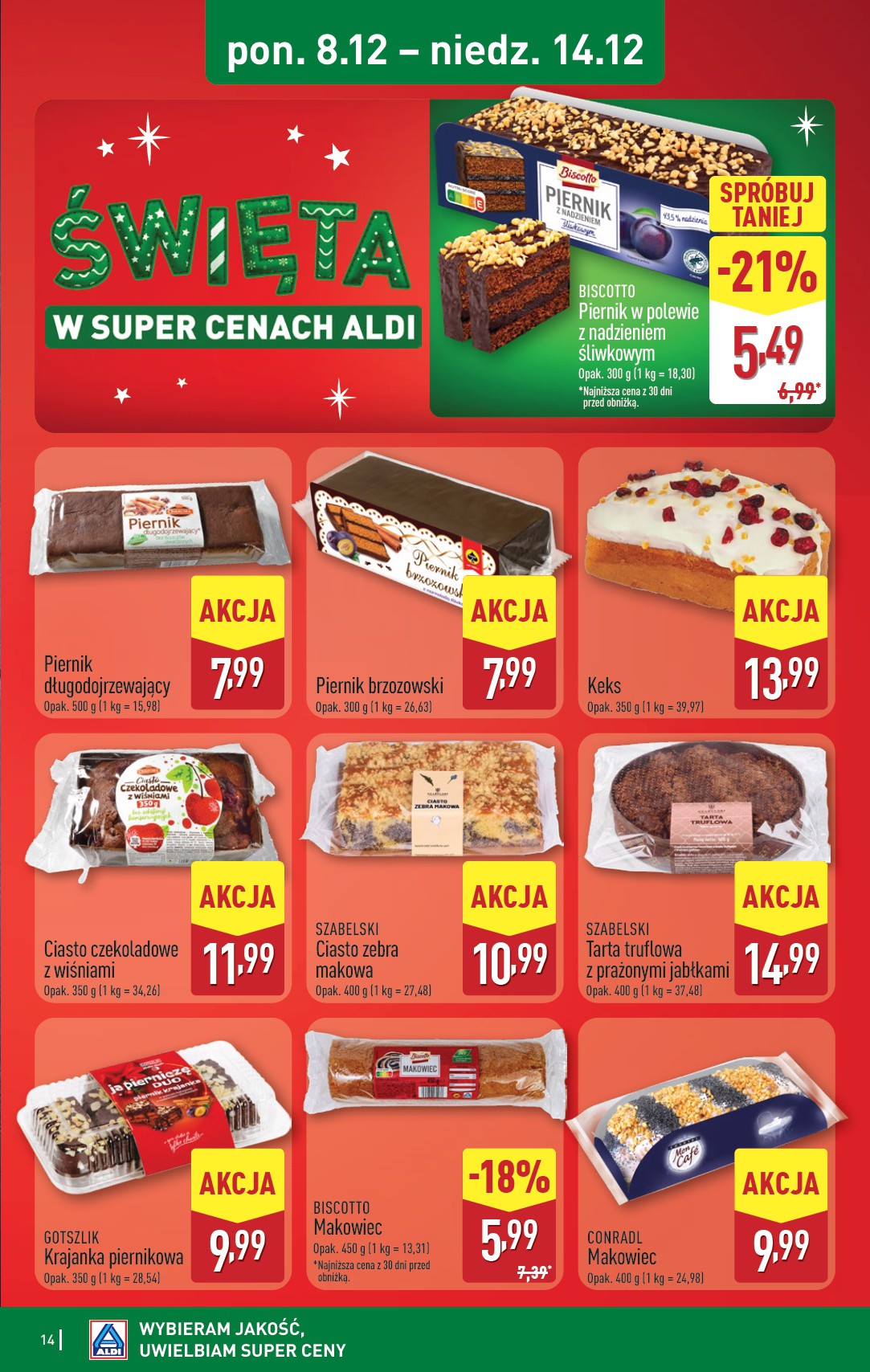aldi - Gazetka ALDI - ważna od 08.12. do 14.12. - page: 14