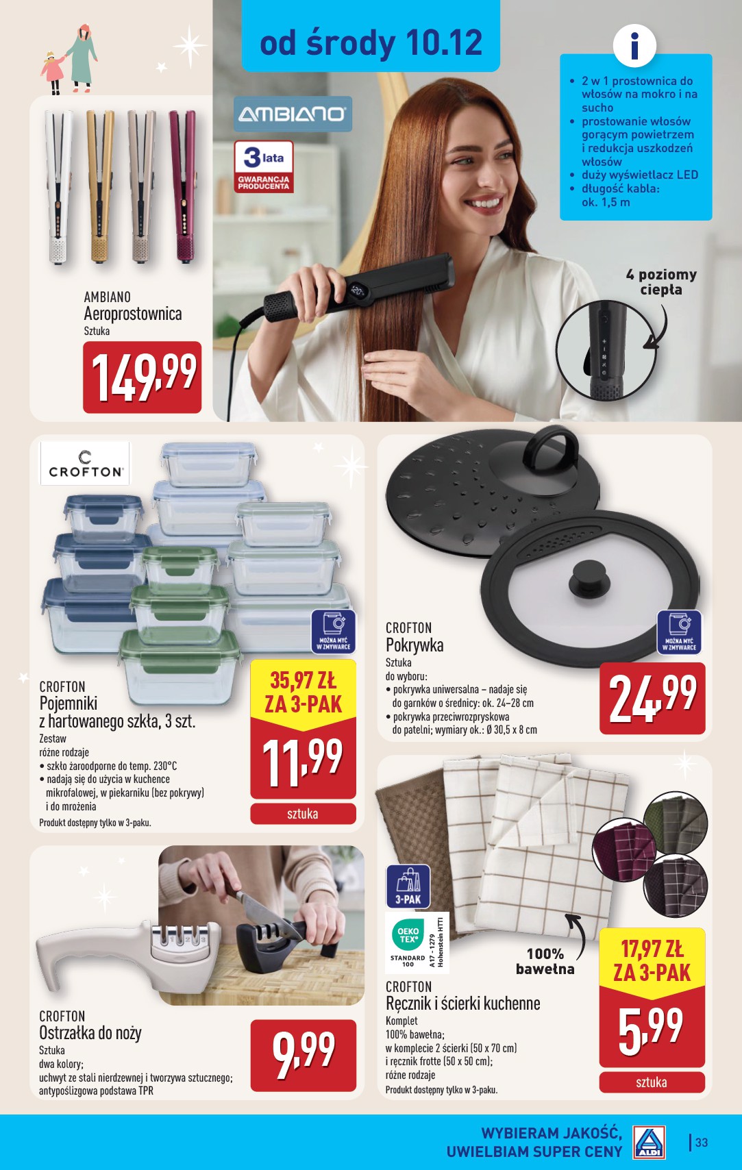 aldi - Gazetka ALDI - ważna od 08.12. do 14.12. - page: 33