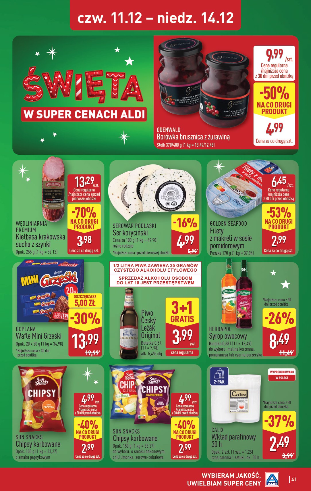 aldi - Gazetka ALDI - ważna od 08.12. do 14.12. - page: 41