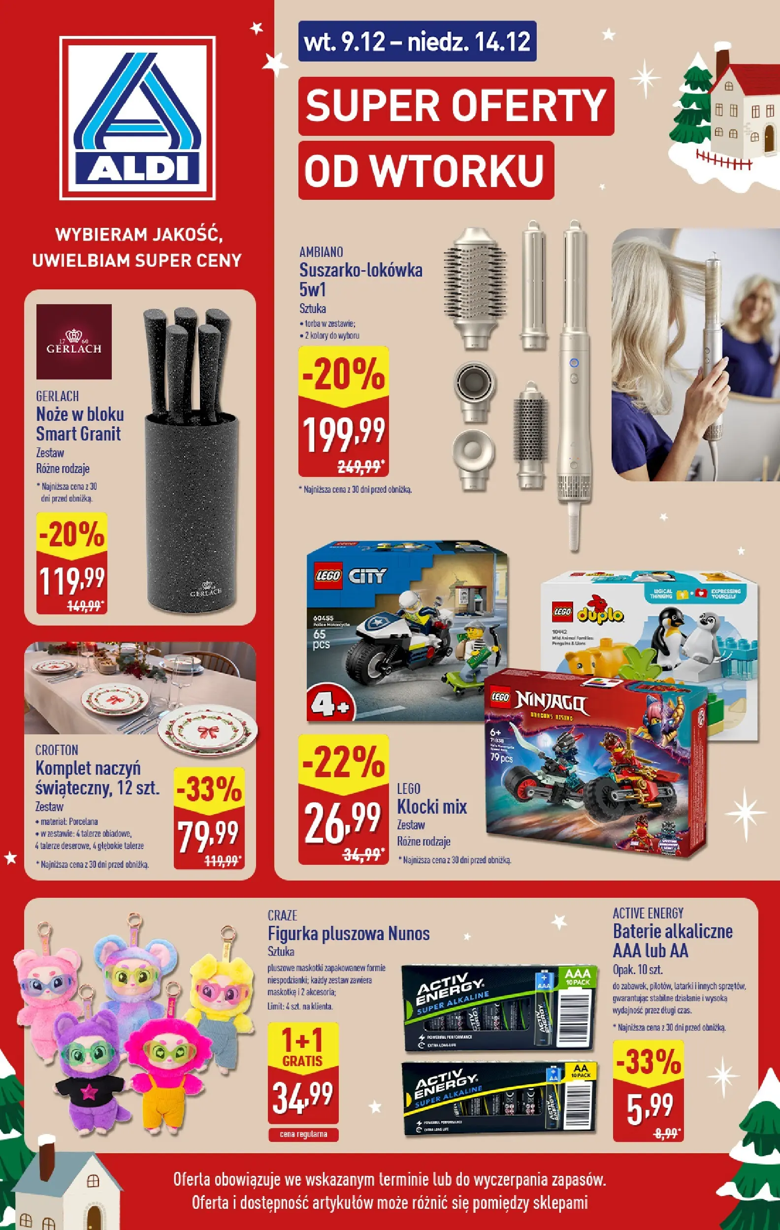 aldi - Gazetka ALDI - Super oferty od wtorku - ważna od 09.12. do 14.12.