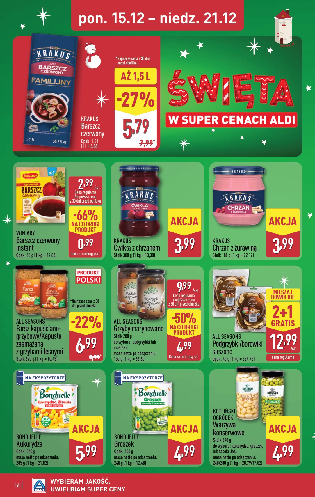 aldi - Gazetka ALDI - ważna od 15.12. do 21.12. - page: 16