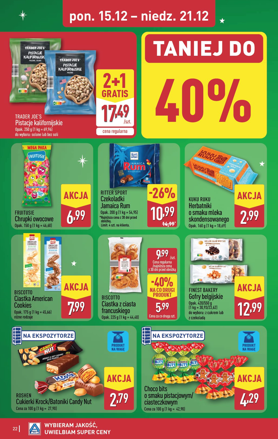aldi - Gazetka ALDI - ważna od 15.12. do 21.12. - page: 22
