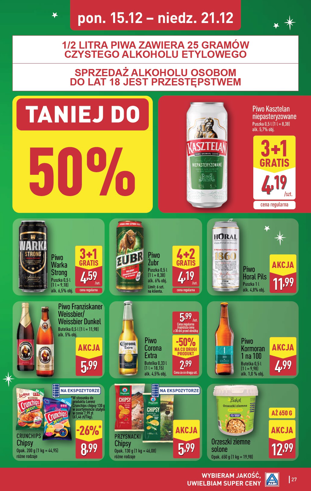 aldi - Gazetka ALDI - ważna od 15.12. do 21.12. - page: 27