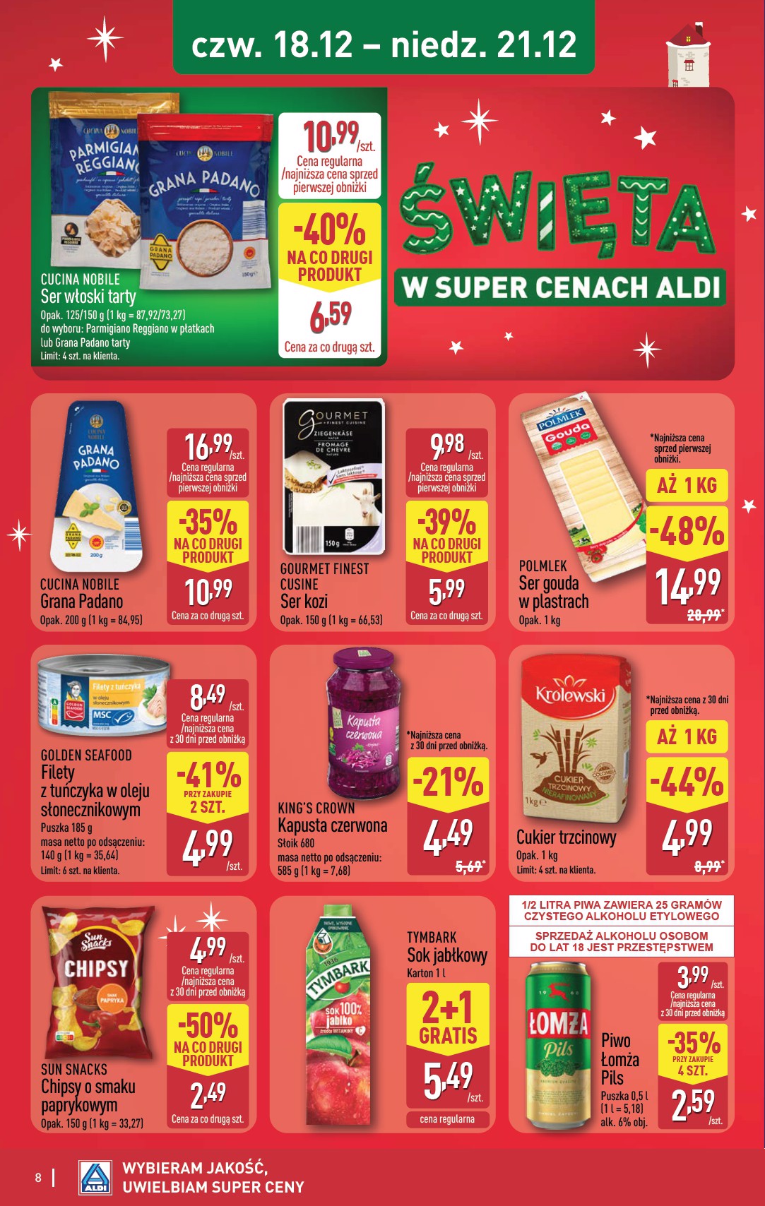 aldi - Gazetka ALDI - Oferta weekendowa - ważna od 18.12. do 21.12. - page: 8
