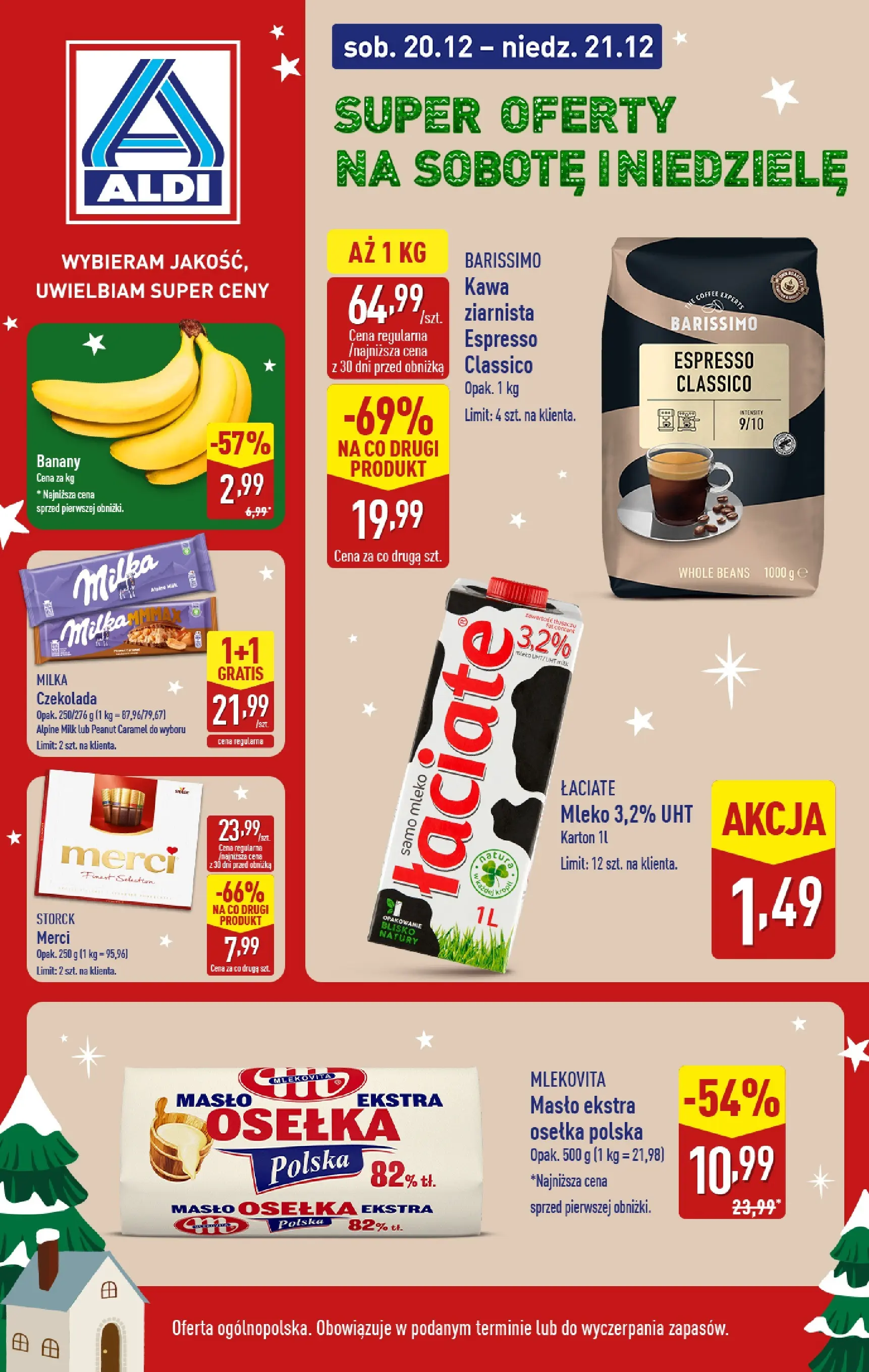aldi - Gazetka ALDI - Super oferty na weekend - ważna od 20.12. do 21.12.