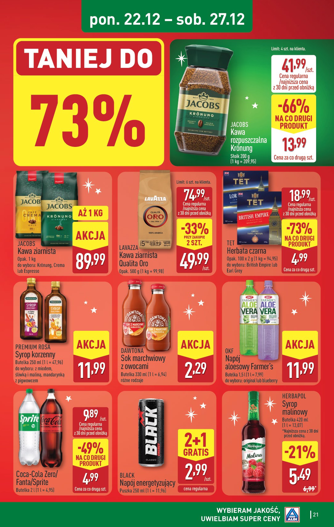 aldi - Gazetka ALDI - ważna od 22.12. do 27.12. - page: 21