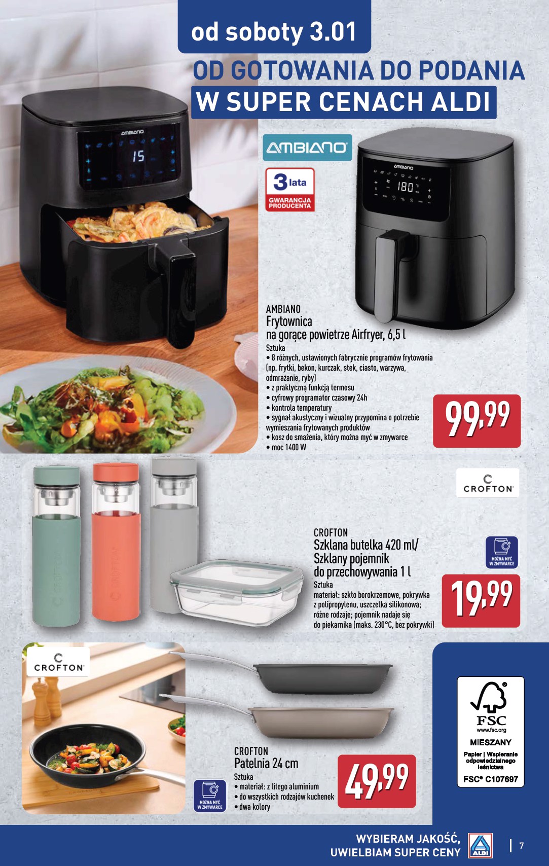 aldi - Gazetka ALDI - Artykuły przemysłowe i tekstylia - ważna od 29.12. do 03.01. - page: 7