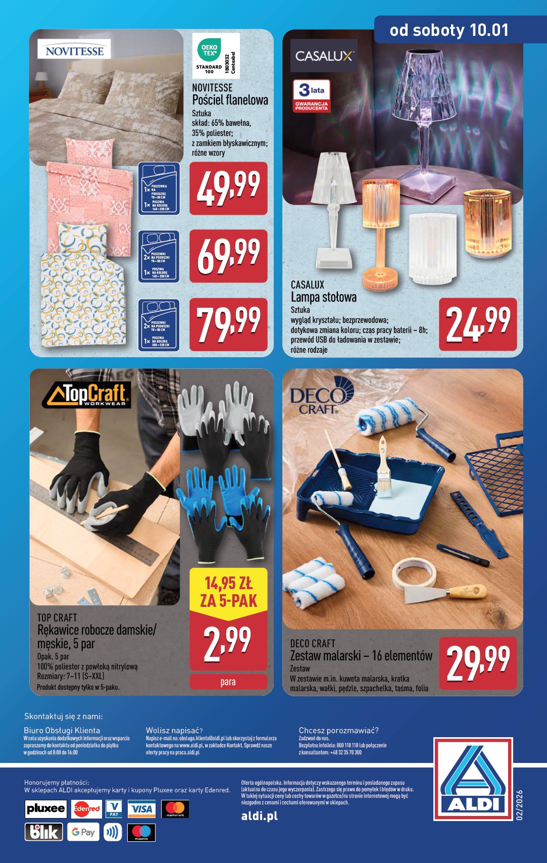 aldi - Gazetka ALDI - Artykuły przemysłowe i tekstylia - ważna od 07.01. do 10.01. - page: 12