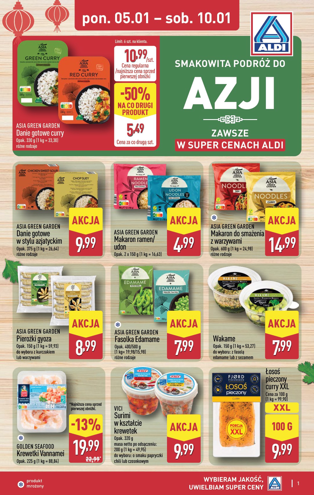 aldi - Gazetka ALDI - Tydzień Azjatycki - ważna od 05.01. do 10.01.