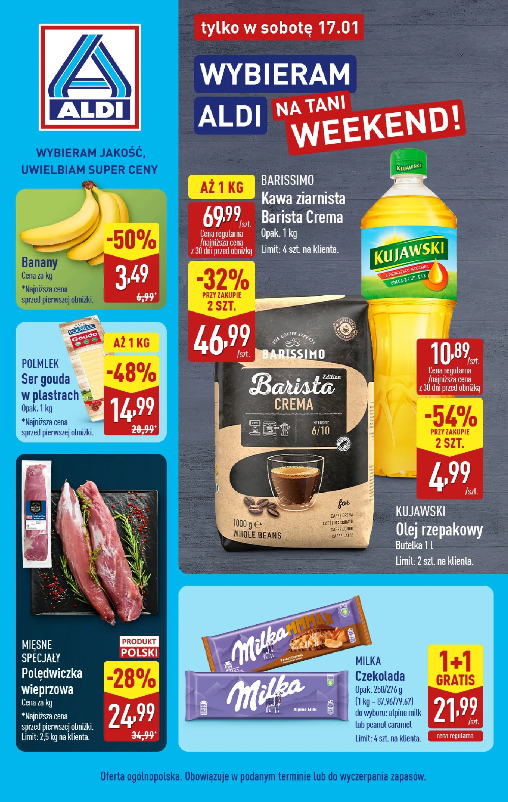 aldi - Gazetka ALDI - Super sobota - ważna od 17.01. do 17.01.