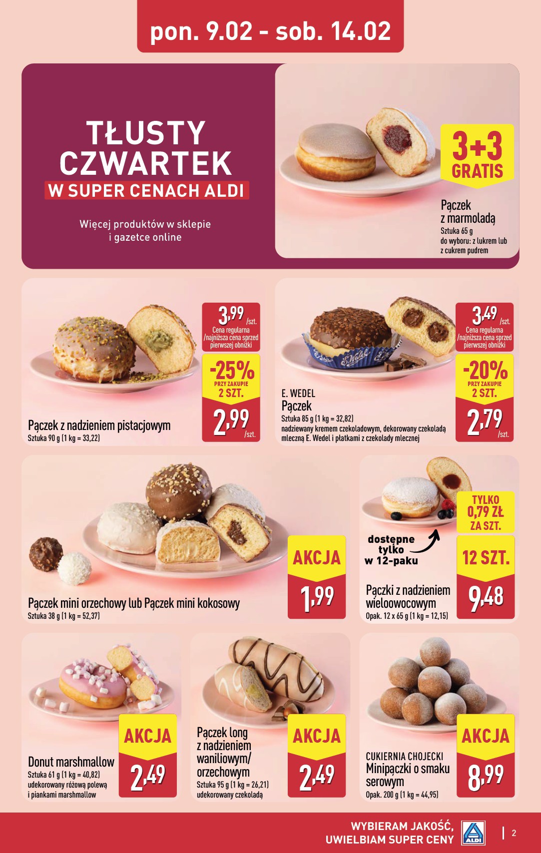aldi - Gazetka ALDI - Tłusty czwartek - ważna od 09.02.2026 do 14.02.2026 - page: 2