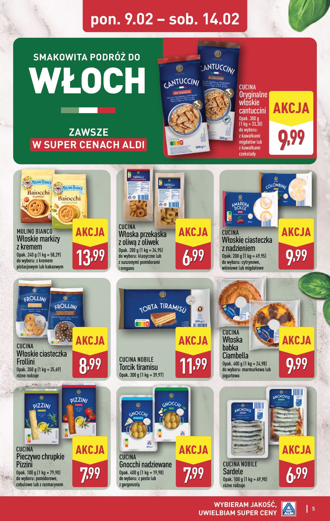 aldi - Gazetka ALDI - Smakowita podróż do Włoch - ważna od 09.02.2026 do 14.02.2026 - page: 5
