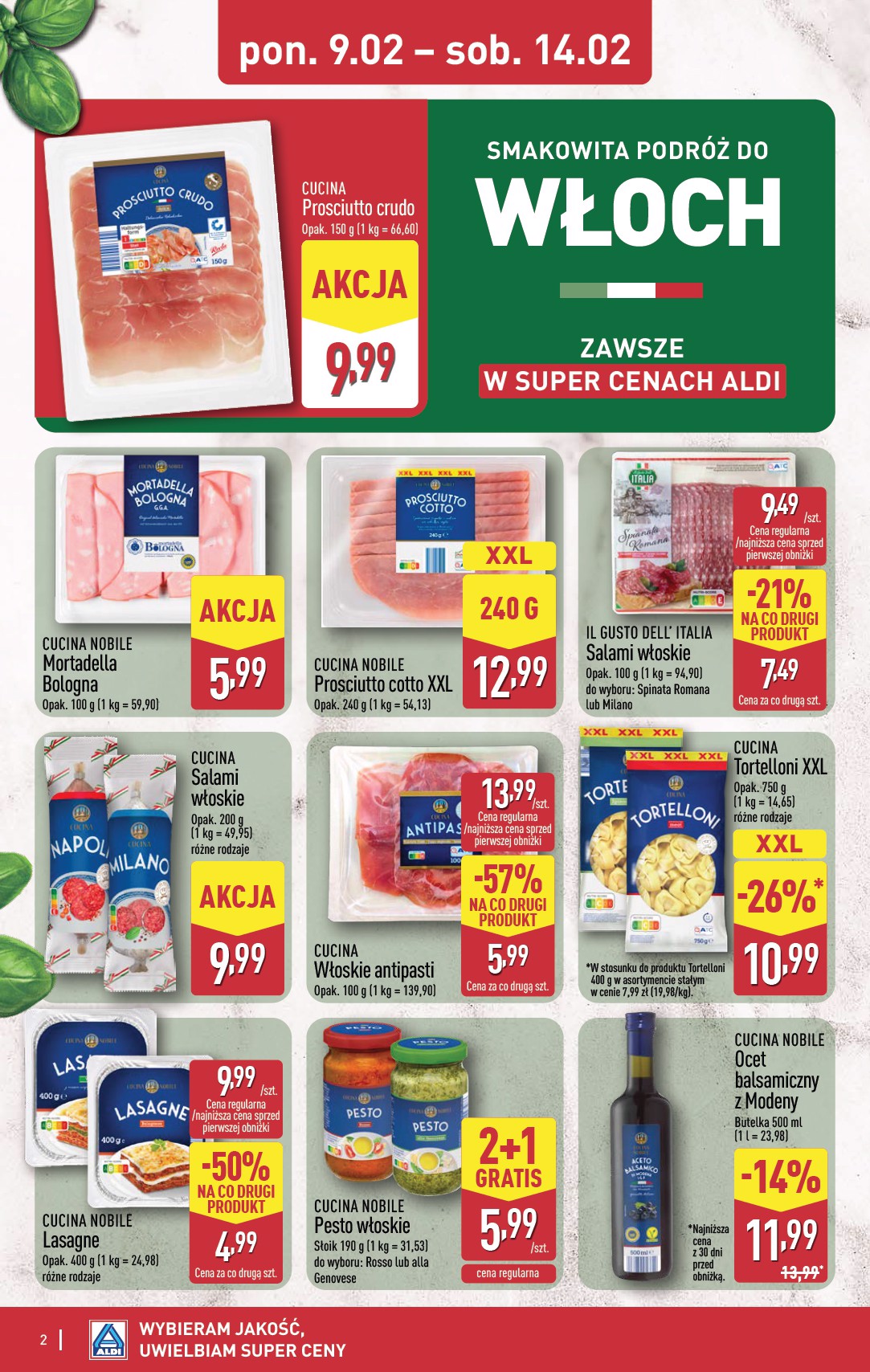 aldi - Gazetka ALDI - Smakowita podróż do Włoch - ważna od 09.02.2026 do 14.02.2026 - page: 2