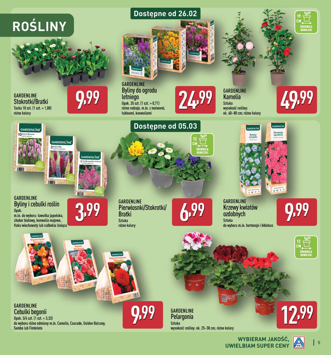 aldi - Gazetka ALDI - Katalog ogrodowy - ważna od 25.02.2026 do 31.05.2026 - page: 5