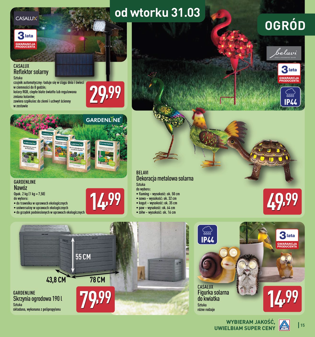 aldi - Gazetka ALDI - Katalog ogrodowy - ważna od 25.02.2026 do 31.05.2026 - page: 15