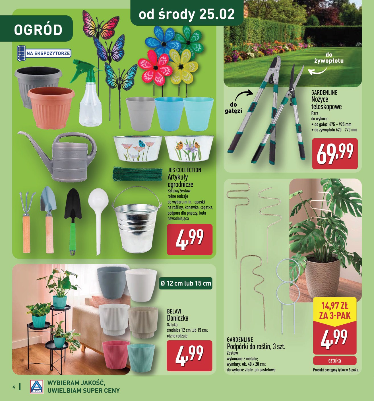 aldi - Gazetka ALDI - Katalog ogrodowy - ważna od 25.02.2026 do 31.05.2026 - page: 4