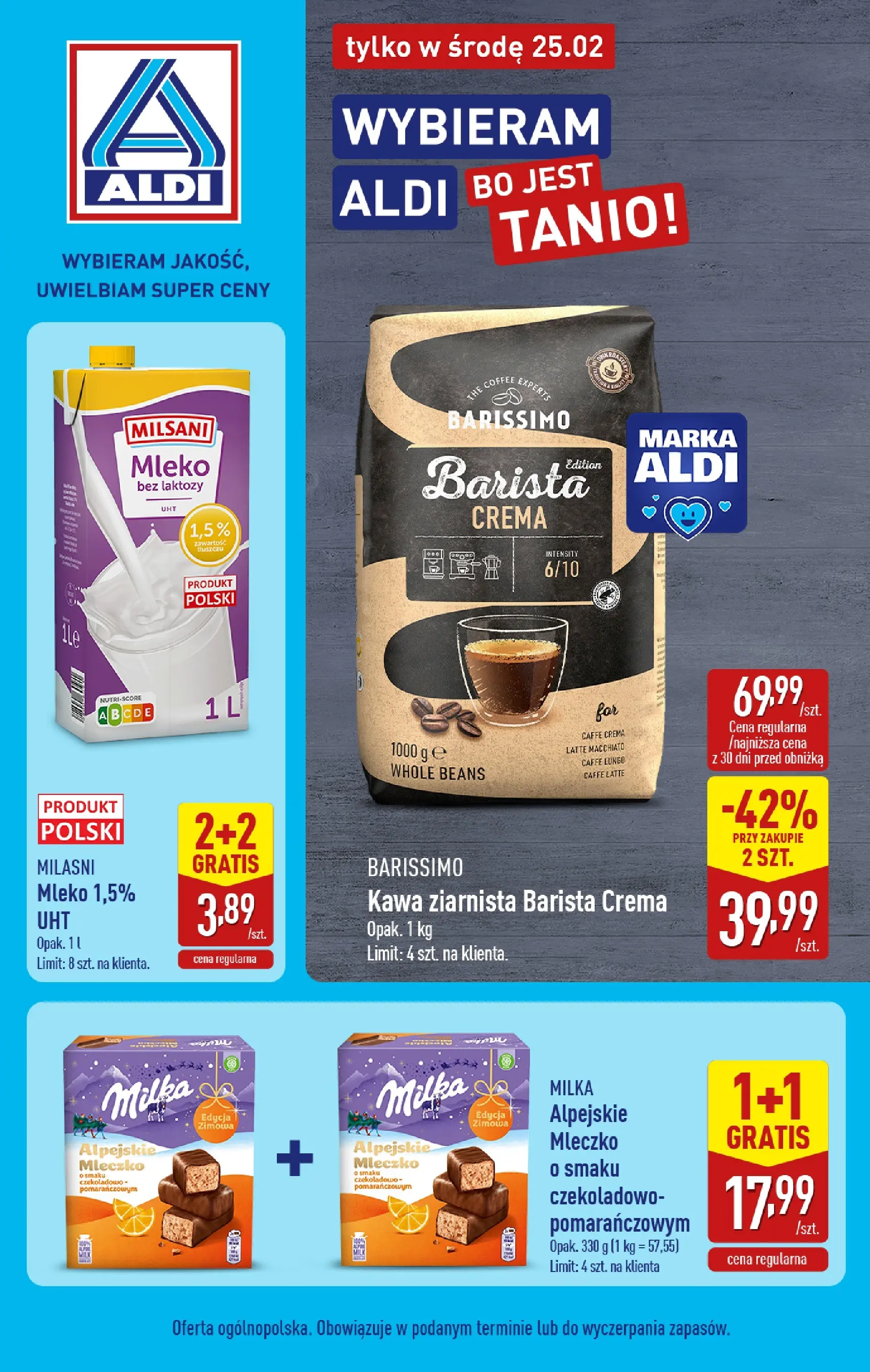 aldi - Gazetka ALDI - Super środa - ważna od 25.02.2026 - 25.02.2026 - page: 1