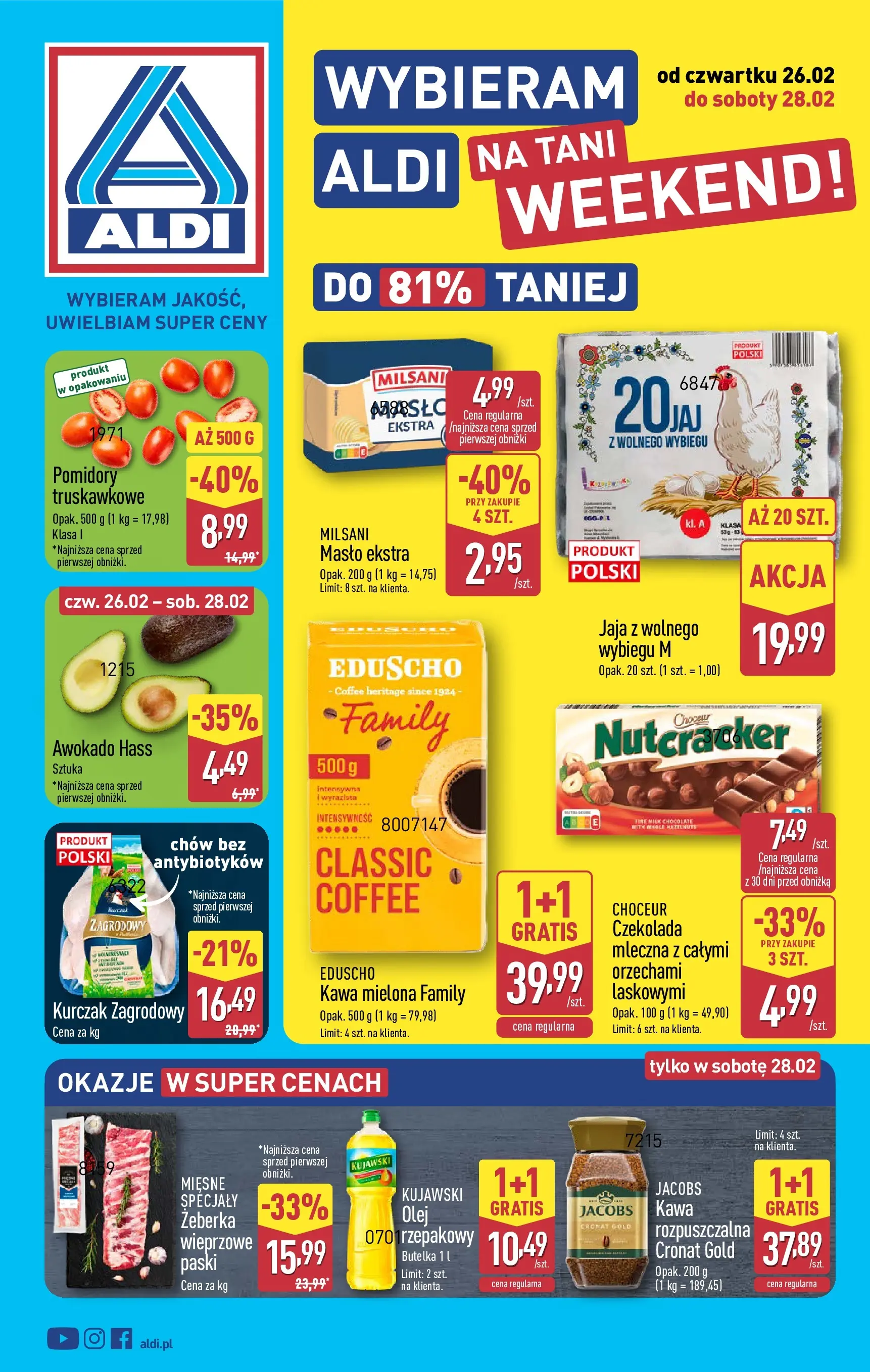 aldi - Gazetka ALDI - Super weekend - ważna od 26.02.2026 do 28.02.2026