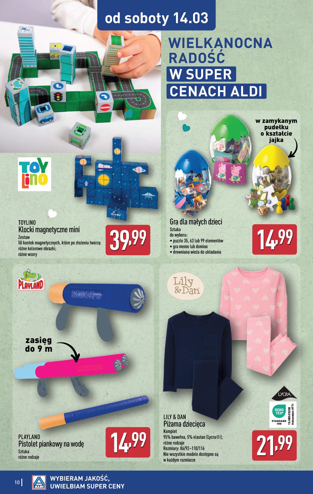 aldi - Gazetka ALDI - Artykuły przemysłowe i tekstylia - ważna od 11.03.2026 do 14.03.2026 - page: 10