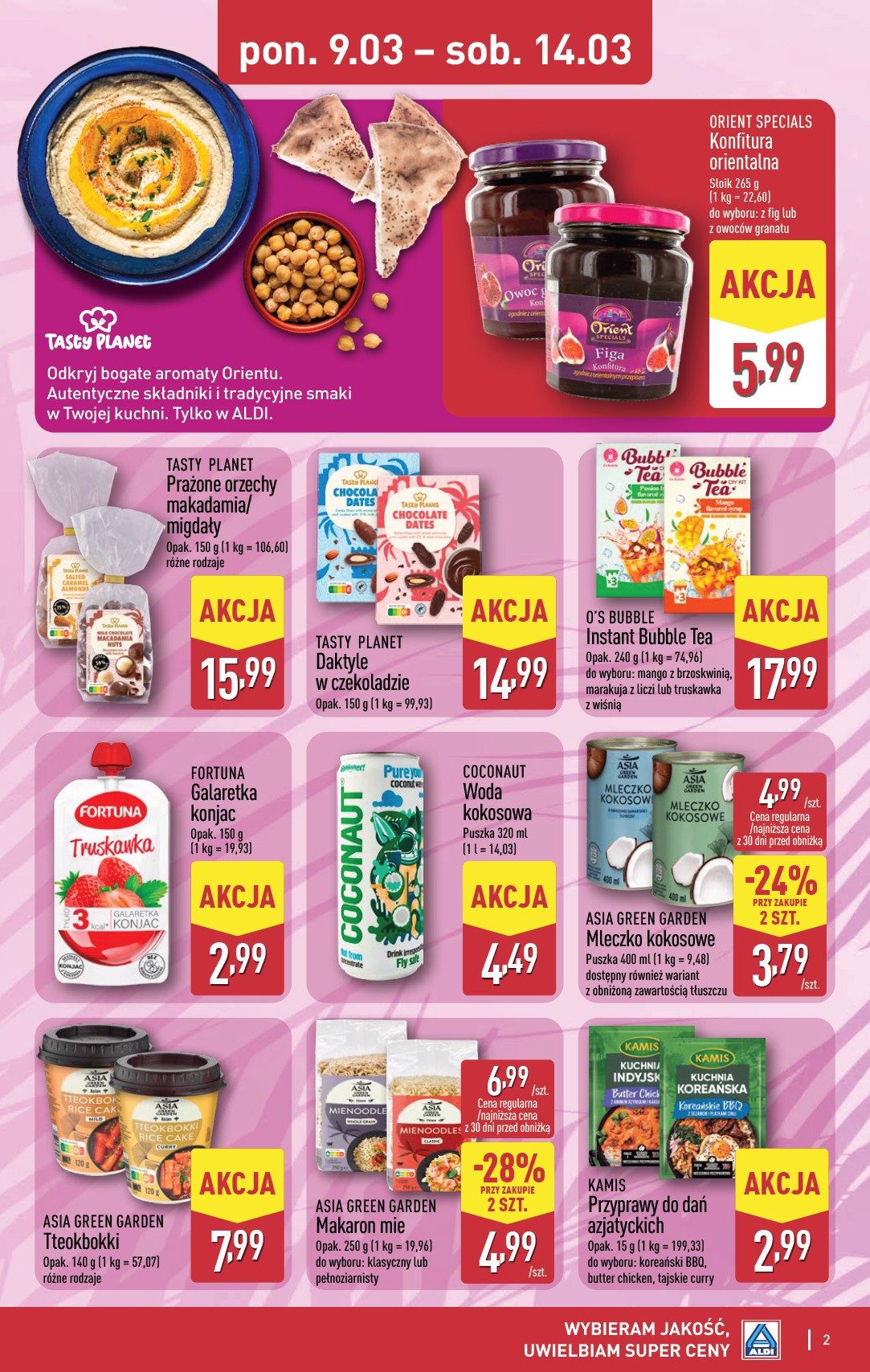 aldi - Gazetka ALDI - Podróż po smakach - Orient - ważna od 09.03.2026 do 14.03.2026 - page: 2