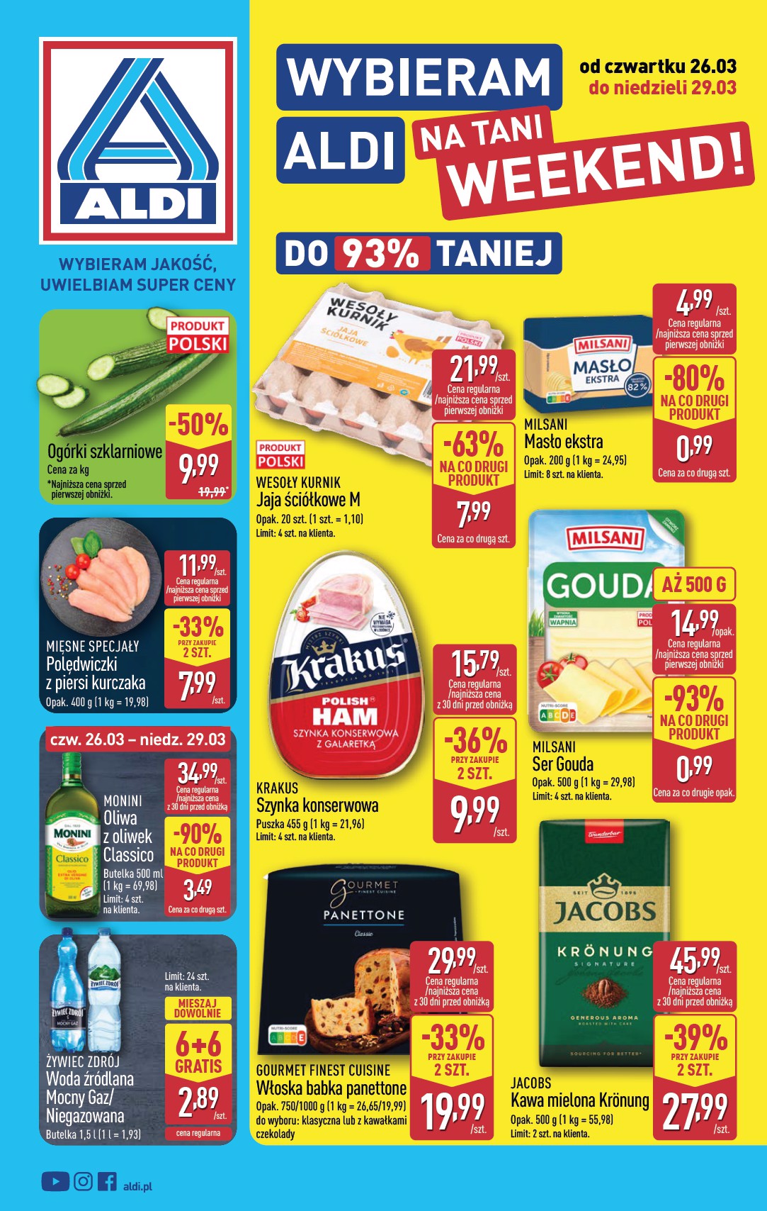 aldi - Gazetka ALDI - Oferta weekendowa - ważna od 26.03.2026 do 29.03.2026 - page: 1