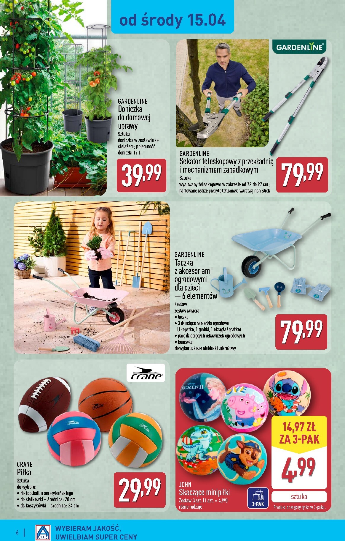 aldi - Nowa gazetka ALDI - Sportowa Moda ważna od 15.04.2026 do 18.04.2026 - page: 6