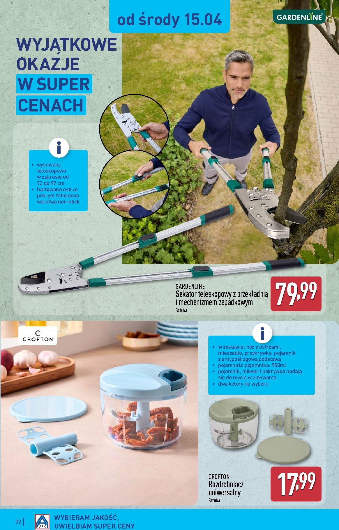 aldi - Nowa gazetka ALDI ważna od 13.04.2026 do 18.04.2026 - page: 32