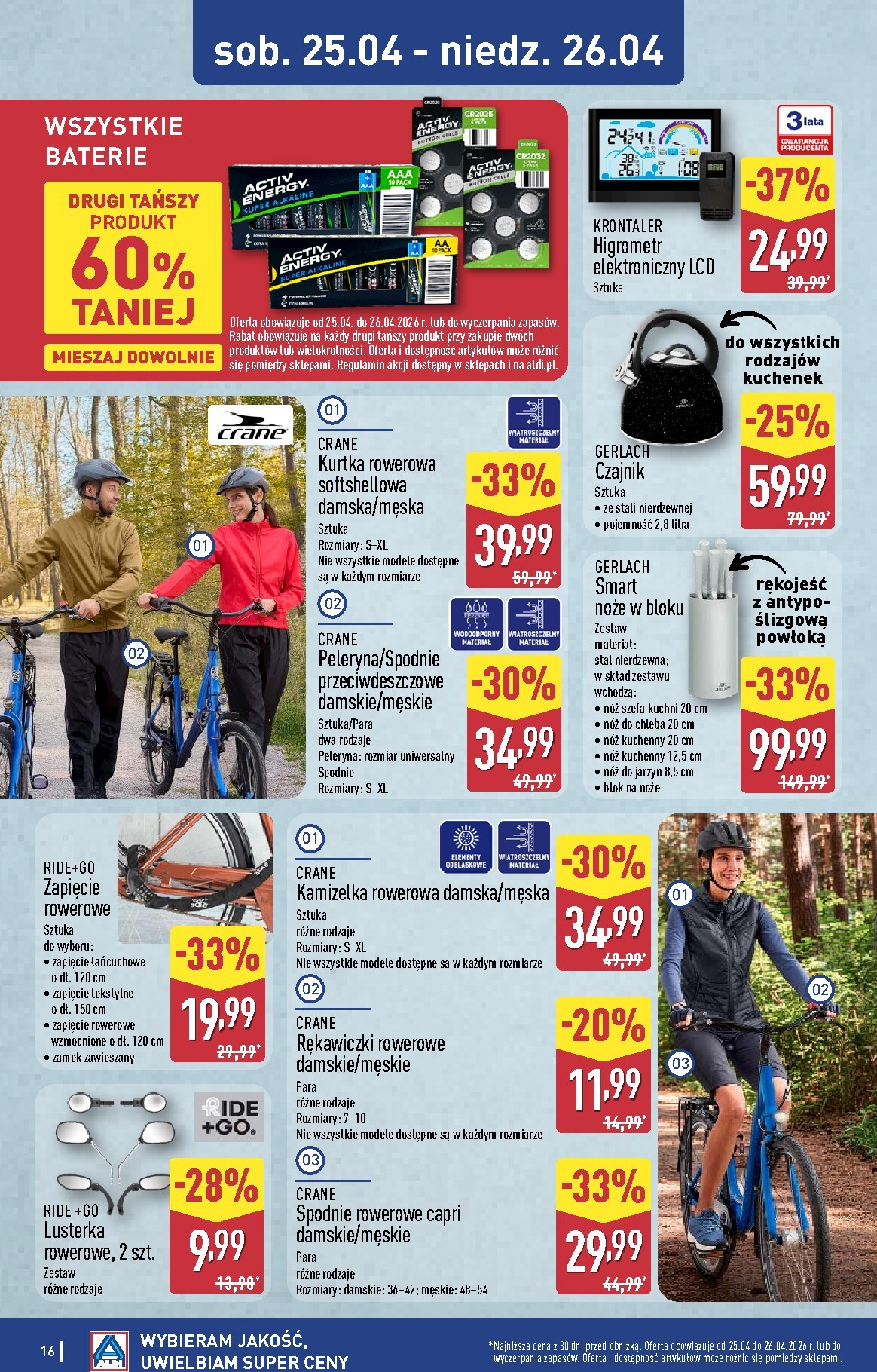 aldi - Nowa gazetka ALDI - Akcesoria Kuchenne ważna od 22.04.2026 do 25.04.2026 - page: 16