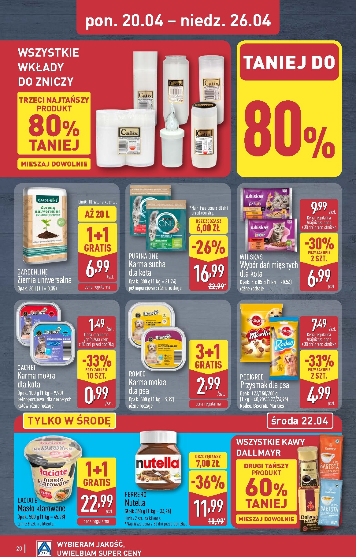 aldi - Aktualna gazetka ALDI ważna od 20.04.2026 do 26.04.2026 - page: 20